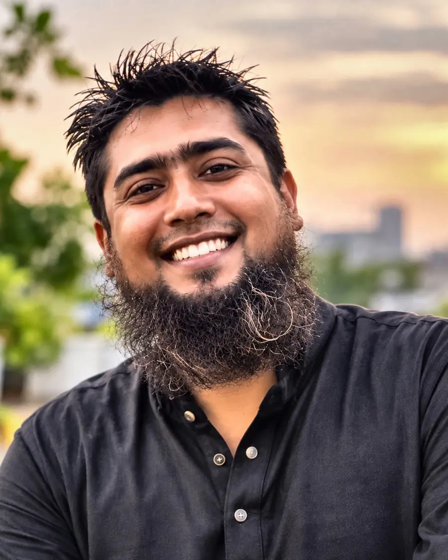 Mehedi Hasan Shakil smiling